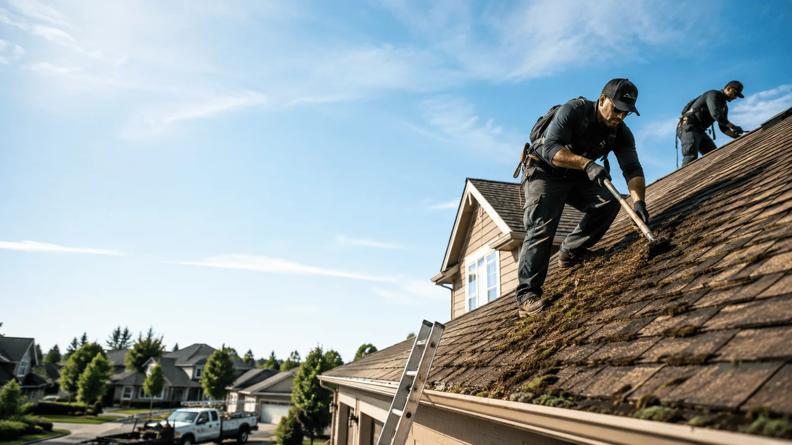 Roof Moss Removal in Burbank, CA near me